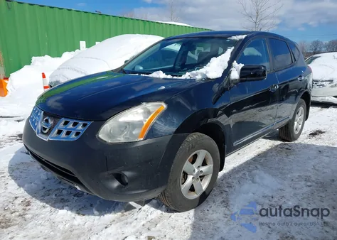 2013 Nissan Rogue S z USA, uszkodzony, nr VIN JN8AS5MVXDW662757